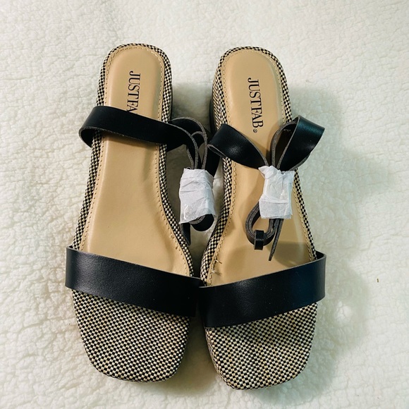 JustFab | wrap sandals - Picture 3 of 8